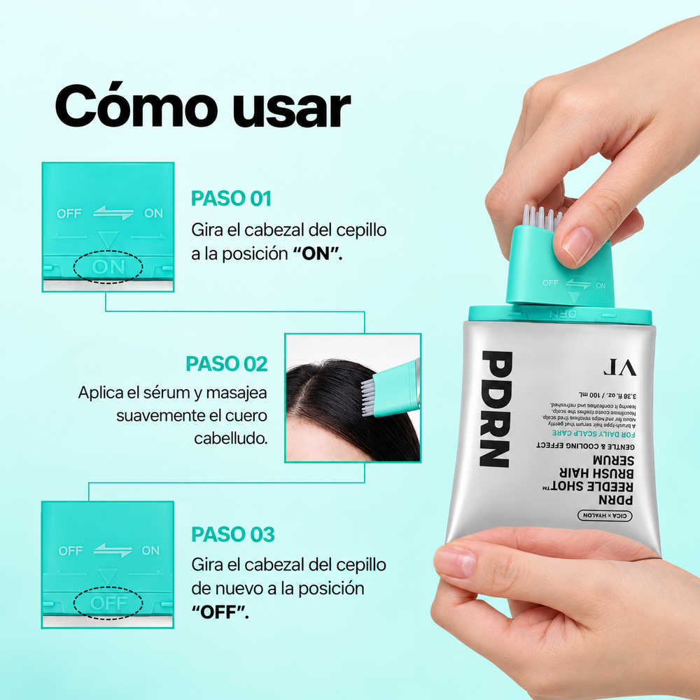 PDRN Hair Serum + Brush Applicator